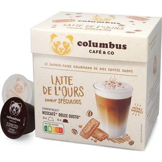 Columbus | Speculoos-latte - 12 kapsler til Dolce Gusto