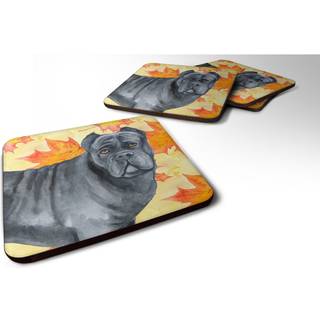 """" Caroline's Treasures Cane Corso Fall Decorative Coasters multicolor """"