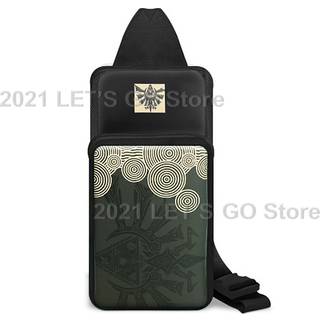(3)Nintend Switch / Lite / OLED-skuldertaske Bærbar rejsetaske Sling Crossbody-rygsæk