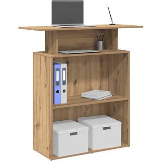 Receptionsskranke 100x40x104 Cm Konstrueret Træ - artisan eg