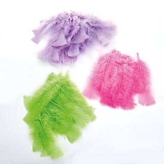 Farvede fjer -Lilla farve