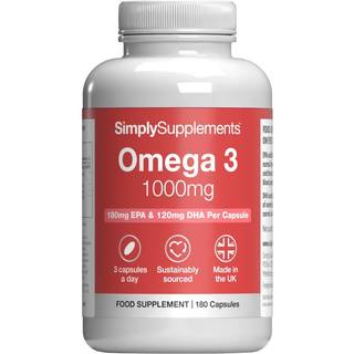 Omega 3 1000mg (180 Capsules)