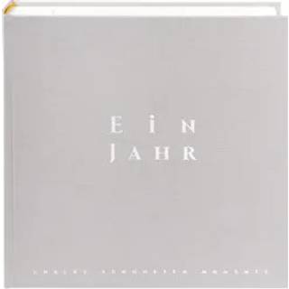 Fotoalbum ein Jahr - Sandgrau