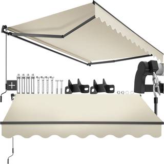 Markise Ornella med vægbeslag - 250 x 200 cm,beige
