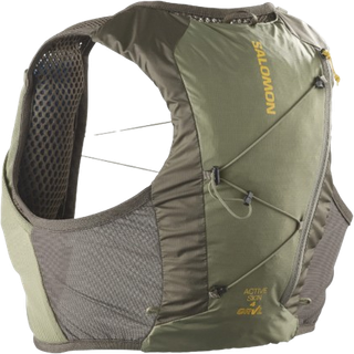 Salomon Active Skin 4 Grvl Wren/deep Lichen Green/spicy Mustar, L