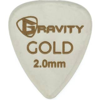 Gravity Gold Series Guitar Picks - Perfekt til begyndere og fagfolk | Pakke med 4