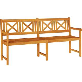 Havebænk Brun 180 x 56 x 90cm Massivt akacietræ