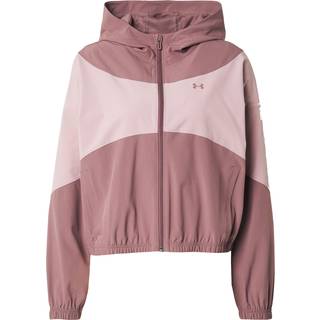 Under Armour Rival Woven Women's Jacket Maroon Mist / Tourmaline Pink / Maroon Mist L
