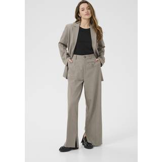 Kaffe Katilla Wide Pants Bukser 10510149 Feather Gray Melange (46)