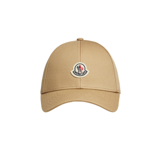 Moncler Logo Baseball Cap Beige