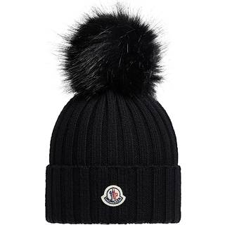 Wool Beanie with Pompom - TU