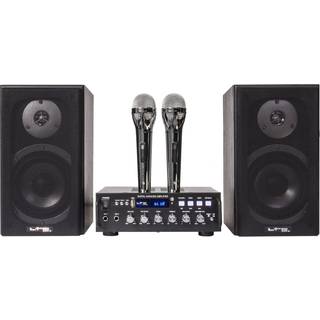 Karaoke Anlæg m. Bluetooth og Ekko (2x 75W)