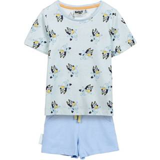 Bluey Pyjamas, Lyseblå, 92-98