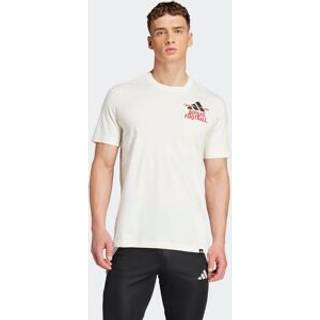 Football Graphic T-shirt - Off White - L
