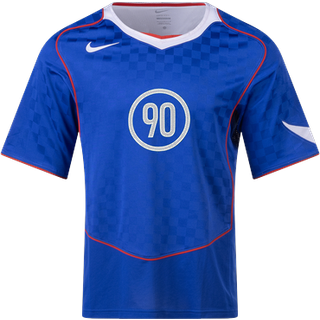 Nike Total 90-fodboldtrøje i Dri-FIT til mænd - blå - M