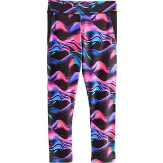 Next Black Multi Wave Sports Leggings (3-16yrs)