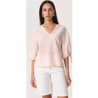 Soaked In Luxury Sljoella Blouse Ss Bluser 30408319 Peach Whip (SMALL)