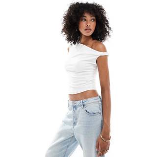 Hollister Hollister Aysmetric Off Shoulder Ærmeløs Top