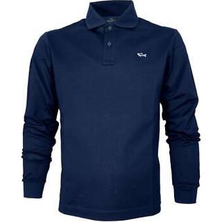 Paul And Shark Logo Polo T Shirt Navy