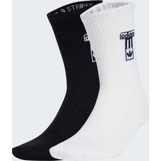 Adibreak Crew sokker, 2 par - Black / White - 40-42