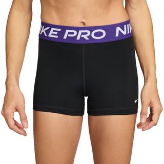 Nike Nike Black Court Purple Pro Womens 3 Inch Shorts - Large