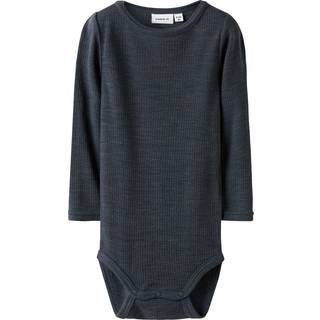 Wax Wool Rib Body, Ombre Blue, 80 cm