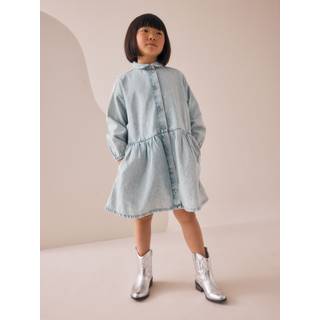 Next Denim Diamante skjortekjole (3-16år) - 152cm (12 år)