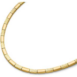 Boccia 08081-03 Damen-Kette Titan Goldfarben