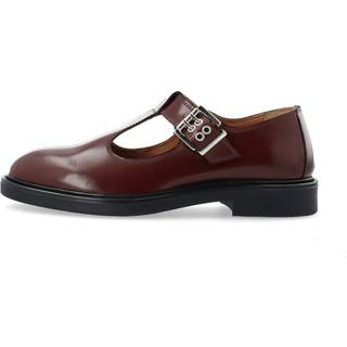 BIAAdda T-Strap Mary Jane Sko, Burgundy, 40