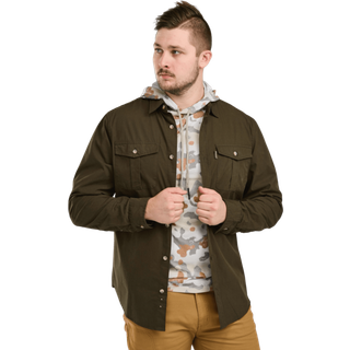 Pinewood Safari skjorte XXL Moss.green 5128