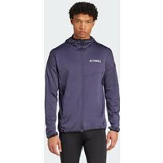 Terrex Xperior CLIMAWARM Light Fleece Hooded jakke - Shadow Navy