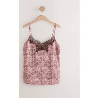 Next Strappy Cami Top med blonder