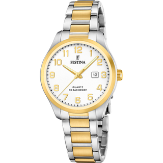 Festina Acero F20739/1 - Dame - 34 mm - Quartz - Mineralglas