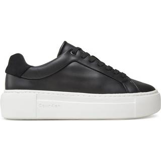 Leather Platform trainers - Black - EU 40