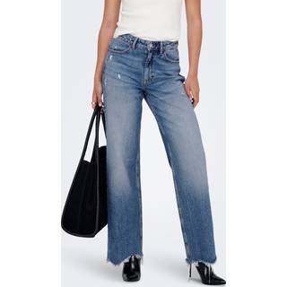 Onljuicy Høj Talje Wide Leg Fit Jeans