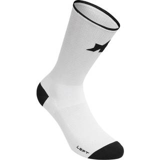 ASSOS RS Superleger Socks S11 Cykelsokker størrelse 43-46 farve grå/hvid