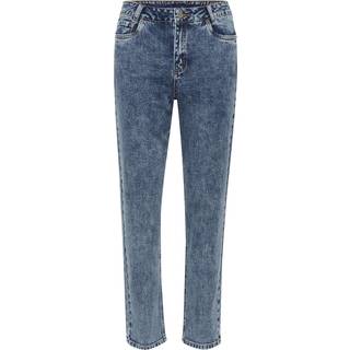 Kaffe Kaeloise Hw Slim Jeans Bukser 10510130 Washed Medium Blue Denim (38)