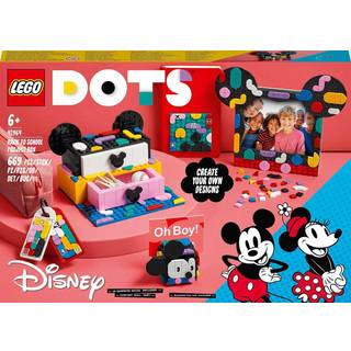 LEGO DOTS 41964 Mickey Mouse og Minnie Mouse skolestart-projektæske