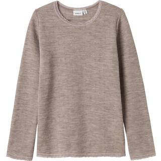 Merinould Top Med Lange Ærmer