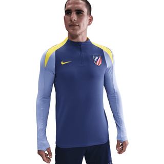 Atlético Madrid Strike Nike Dri-FIT-fodboldtræningstrøje til mænd - lilla