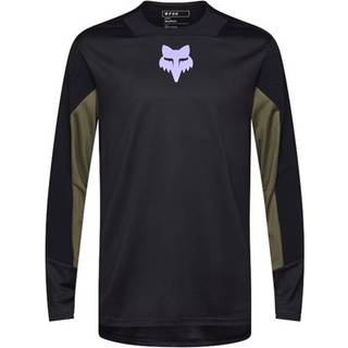 Fox Men's Defend Longsleeve Jersey Park Black, S