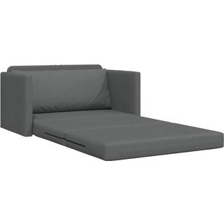 Sovesofa Mørkegrå 124 x 71 x 78 cm Fløjl