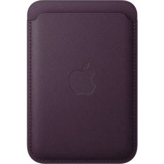 Apple iPhone Leather Wallet med MagSafe Brombær