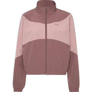 Under Armour Rival Woven Women's Jacket Maroon Mist / Tourmaline Pink / Maroon Mist S