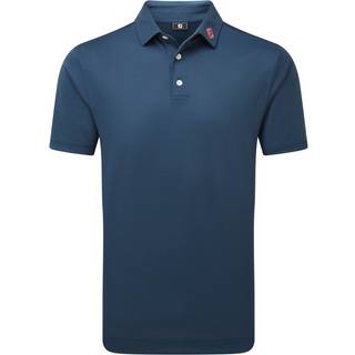 FootJoy Stretch Pique Solid Herre Poloshirt - Dark Denim - Str. XL