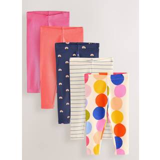 Next Ribbede leggings 5 -pakke (3mdr.-7år)