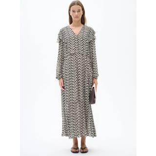 Inwear Cessieiw V-Neck Dress Kjoler 30110249 Neutral Diffused Wall (36)