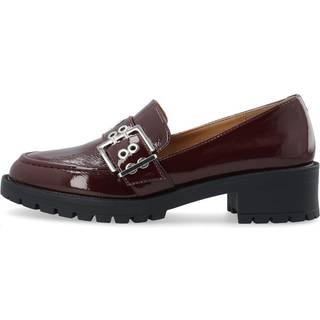 Bianco - Biapearl Buckle Loafer - Damesko - Burgundy Patent - 40
