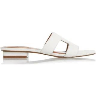 Dune London Dune London White Standard Fit Loupe Smart Slider Sandals