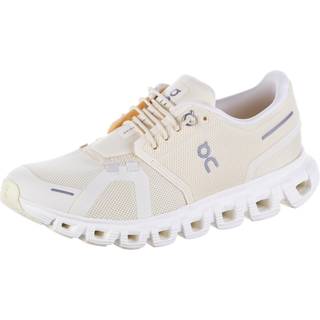 On Women's Cloud 6 Sneaker Damer størrelse 37 farve beige